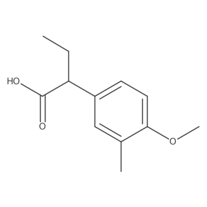 4-Methoxy-3-methylphenylbutyric acid结构式