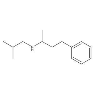 (2-Methylpropyl)(4-phenylbutan-2-YL)amine Structure