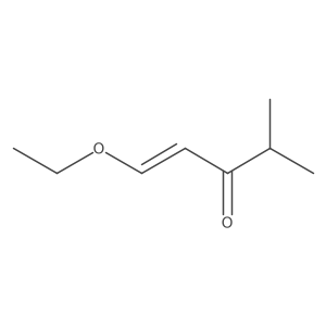 1-Ethoxy-4-methylpent-1-EN-3-one结构式