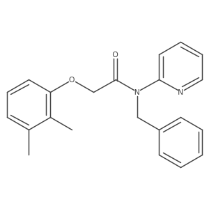 N-benzyl-2-(2,3-dimethylphenoxy)-N-(pyridin-2-yl)acetamide Structure