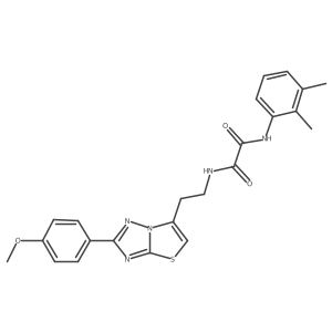 N1-(2,3-dimethylphenyl)-N2-(2-(2-(4-methoxyphenyl)thiazolo[3,2-b][1,2,4]triazol-6-yl)ethyl)oxalamide Structure