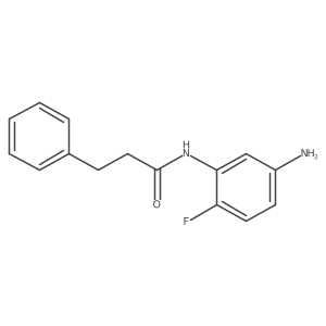 N-(5-Amino-2-fluorophenyl)-3-phenylpropanamide Structure