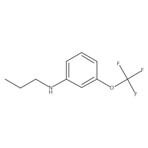 N-propyl-3-(trifluoromethoxy)aniline Structure