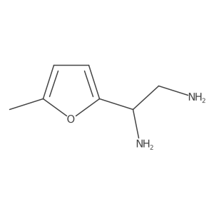1-(5-Methylfuran-2-yl)ethane-1,2-diamine Structure