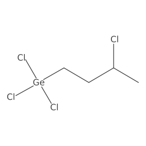Trichloro(3-chlorobutyl)germane Structure