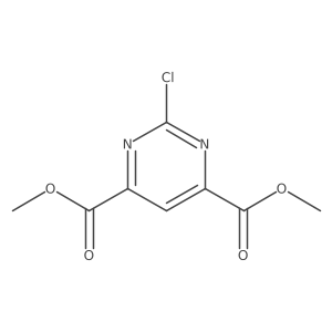 4,6-Dimethyl 2-chloro-4,6-pyrimidinedicarboxylate结构式