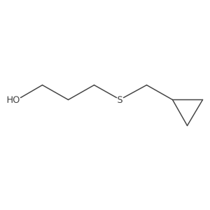 3-Cyclopropylmethylsulfanyl-propan-1-ol Structure