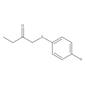 1-(4-fluorophenyl)sulfanylbutan-2-one结构式