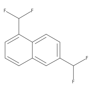 1,6-Bis(difluoromethyl)naphthalene结构式