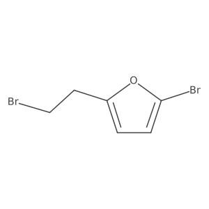 2-Bromo-5-(2-bromoethyl)furan结构式
