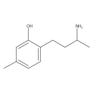 2-[(3r)-3-Aminobutyl]-5-methylphenol Structure