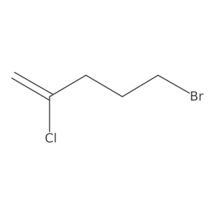5-Bromo-2-chloropent-1-ene结构式
