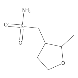 (2-Methyloxolan-3-yl)methanesulfonamide结构式