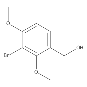 (3-Bromo-2,4-dimethoxyphenyl)methanol Structure