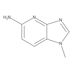 1-Methyl-1H-imidazo[4,5-b]pyridin-5-amine结构式