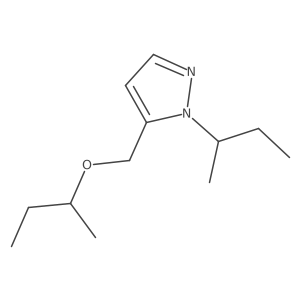 5-(sec-butoxymethyl)-1-sec-butyl-1H-pyrazole结构式