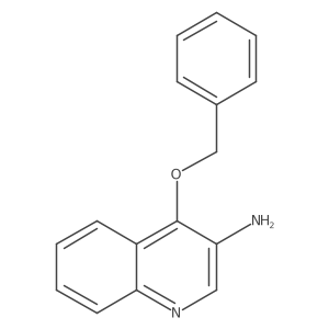 4-(Benzyloxy)quinolin-3-amine Structure
