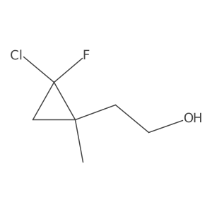 2-(2-Chloro-2-fluoro-1-methylcyclopropyl)ethan-1-ol Structure
