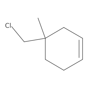 4-(Chloromethyl)-4-methylcyclohex-1-ene Structure
