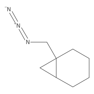 1-(Azidomethyl)bicyclo[4.1.0]heptane Structure