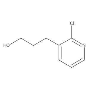 3-(2-Chloropyridin-3-yl)propan-1-ol结构式