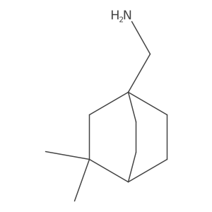 {3,3-Dimethylbicyclo[2.2.2]octan-1-yl}methanamine结构式
