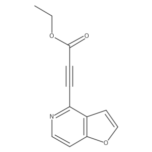 Ethyl 3-{furo[3,2-c]pyridin-4-yl}prop-2-ynoate结构式
