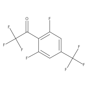 2,2,2,2',6'-Pentafluoro-4'-(trifluoromethyl)acetophenone结构式