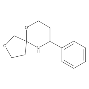 9-Phenyl-2,6-dioxa-10-azaspiro[4.5]decane结构式