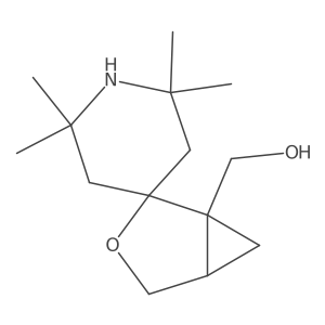 2',2',6',6'-Tetramethyl-3-oxaspiro[bicyclo[3.1.0]hexane-2,4'-piperidine]-1-ylmethanol结构式