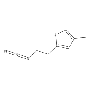 2-(2-Azidoethyl)-4-methylthiophene结构式