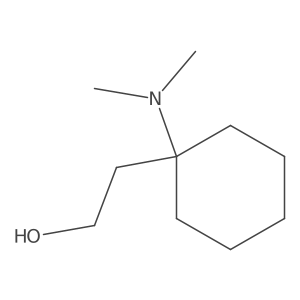 2-(1-(Dimethylamino)cyclohexyl)ethan-1-ol结构式