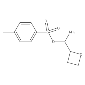 [(S)-amino(oxetan-2-yl)methyl] 4-methylbenzenesulfonate结构式