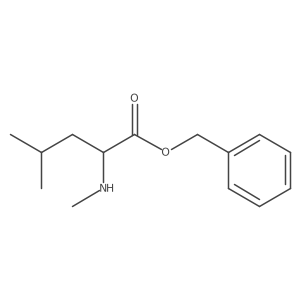 Benzyl methyl-l-leucinate结构式