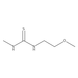 3-(2-Methoxyethyl)-1-methylthiourea Structure