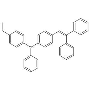 4-(2,2-Diphenylethenyl)-N-(4-ethylphenyl)-N-phenylbenzenamine Structure