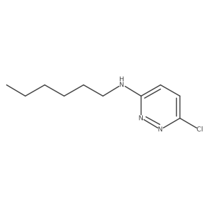 6-chloro-N-hexylpyridazin-3-amine Structure