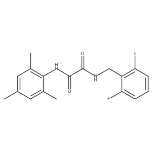 N1-(2,6-difluorobenzyl)-N2-mesityloxalamide Structure