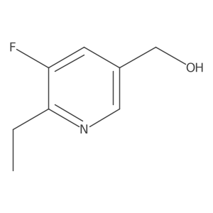 (6-Ethyl-5-fluoro-3-pyridinyl)methanol Structure
