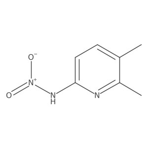 5,6-Dimethyl-N-nitro-2-pyridinamine Structure