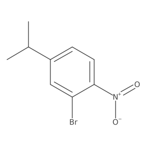 2-Bromo-4-isopropyl-1-nitrobenzene Structure