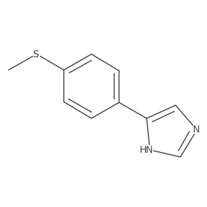 4-[4-(methylsulfanyl)phenyl]-1H-imidazole Structure