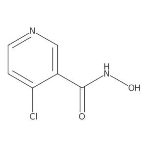 4-Chloro-N-hydroxy-3-pyridinecarboxamide结构式