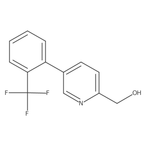 5-(2-(Trifluoromethyl)phenyl)pyridine-2-methanol结构式