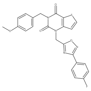 1-[3-(benzoylamino)benzoyl]-N-(cyclohexylmethyl)piperidine-4-carboxamide Structure