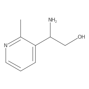 2-Amino-2-(2-methylpyridin-3-yl)ethan-1-ol Structure