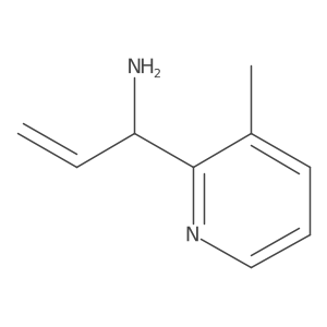 1-(3-Methyl-2-pyridyl)prop-2-enylamine Structure