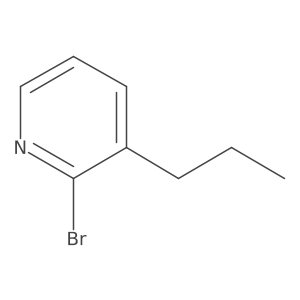 2-Bromo-3-propylpyridine Structure