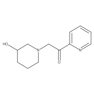 (R)-2-(3-hydroxypiperidin-1-yl)-1-(pyridin-2-yl)ethanone Structure