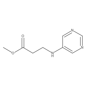 Methyl 3-[(pyrimidin-5-yl)amino]propanoate Structure